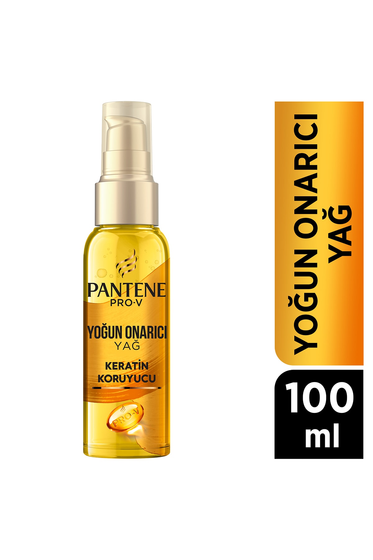 Pantene Saç Bakım Yağı Keratin Özlü Onarıcı E Vitaminli 100 ml