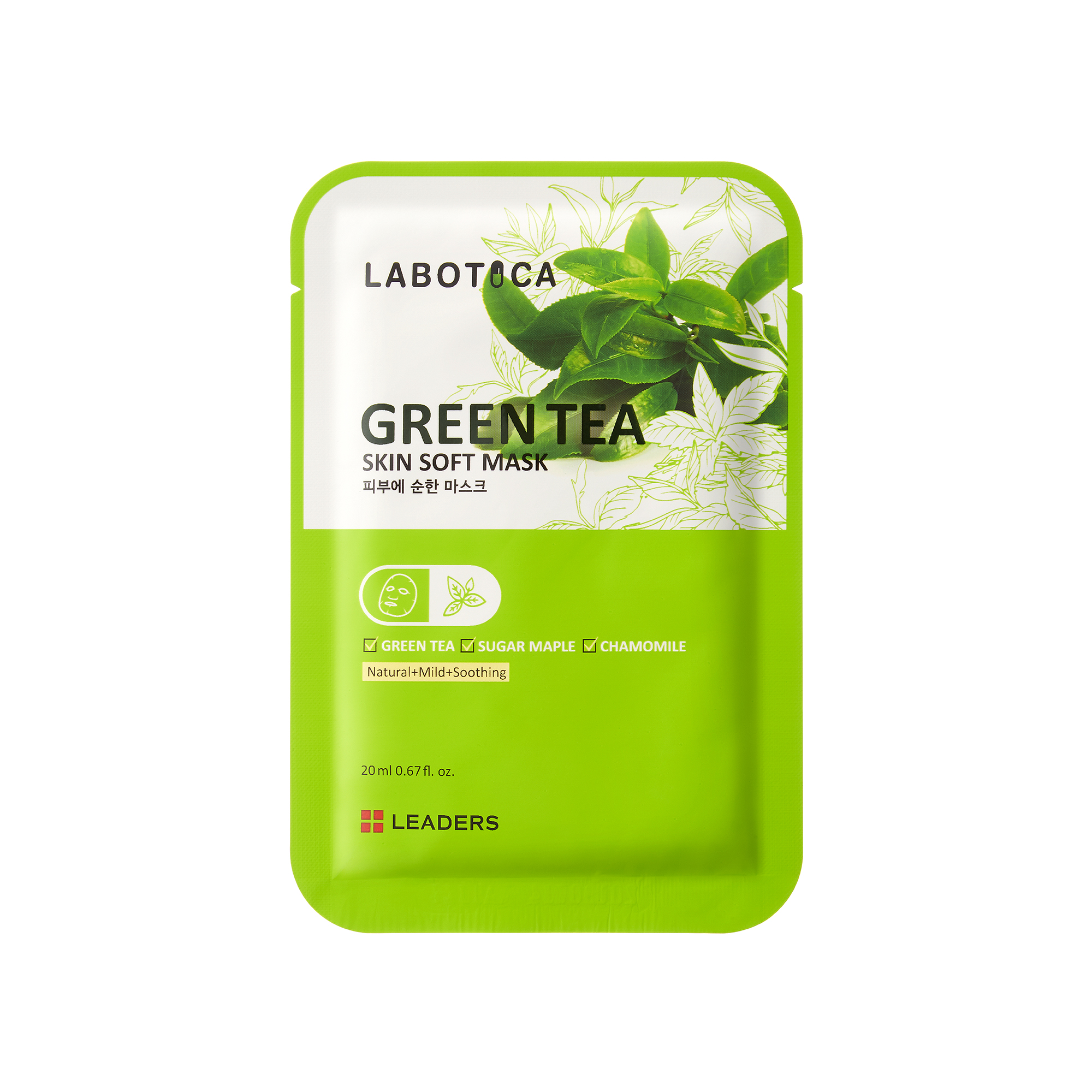Leaders Labotica Yeşil Çay Özlü Yatıştırıcı Maske