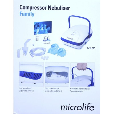Microlife Neb-200 Kompresörlü Nebülizatör