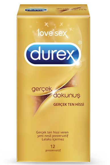 Durex Gerçek Dokunuş 12 li Prezervatif