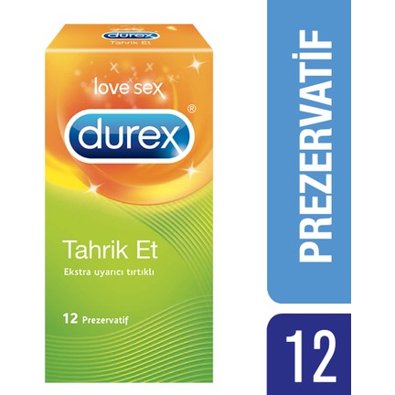 Durex Prezervatif Tahrik Et 12'Li (Gizli Kargo 😉)