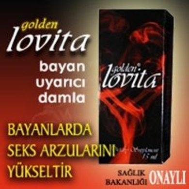 Golden Lovita Bayan Uyarıcı Damla İstek Arttırıcı -Black Berry