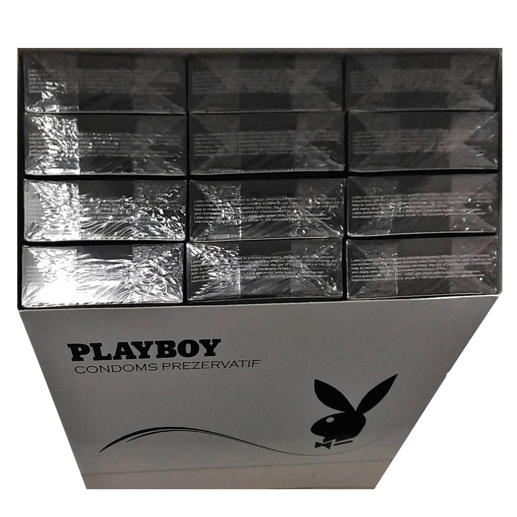 Playboy 12 Kutu Özel 12li Prezervatif Toplam 144 ADET Kondom