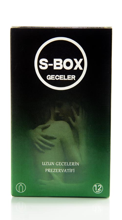 S-Box Geceler 12li Paket Prezervatif