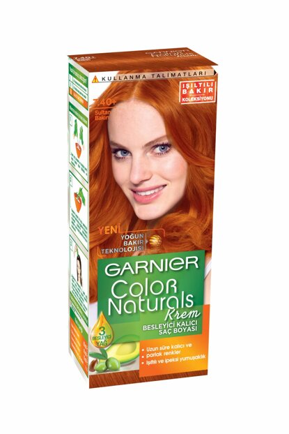 Garnier Color Naturals 7-40 Sultan Bakırı Saç Boyası