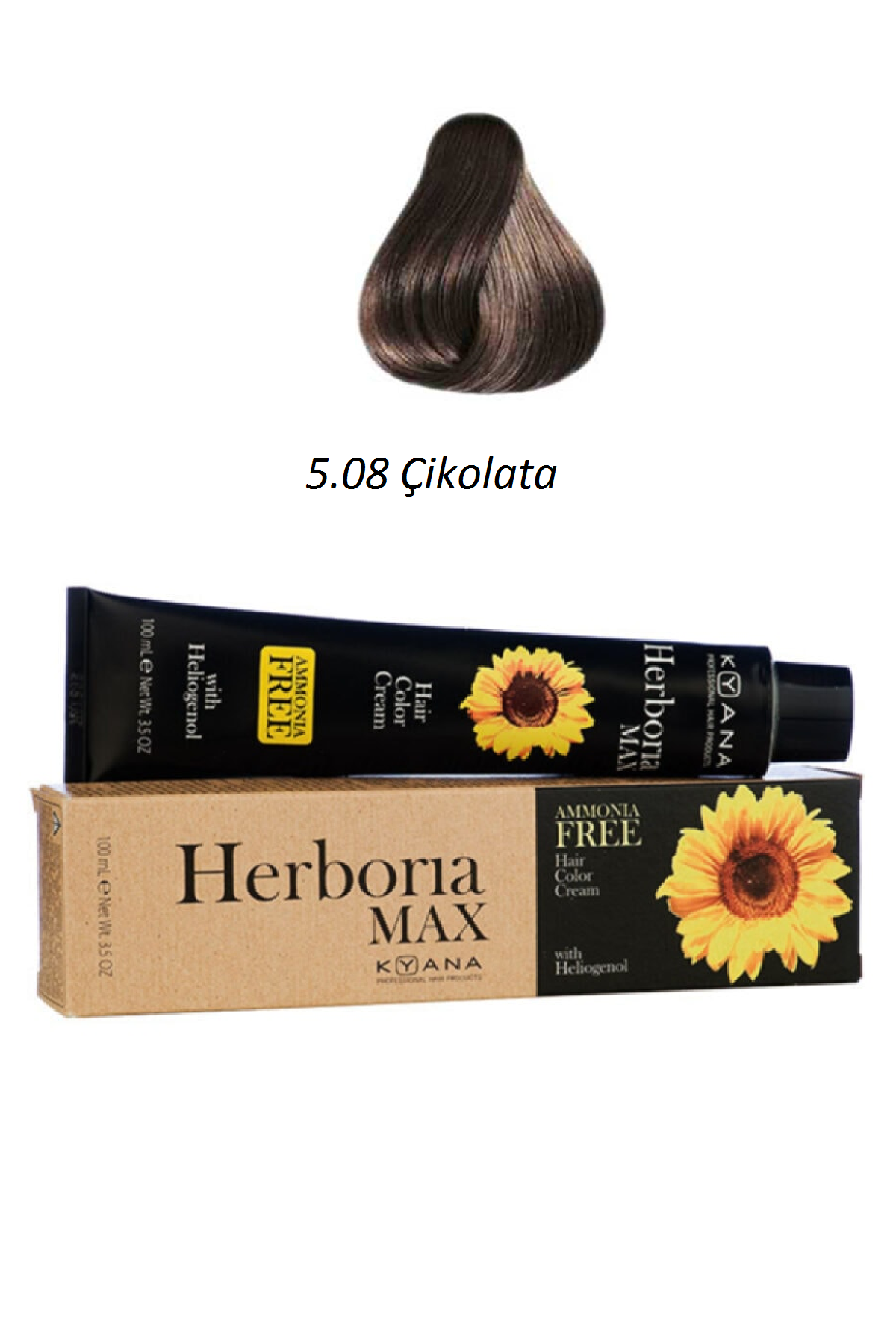 Kyana Herboria Max 5.08 Amonyaksız Saç Boyası 100 ml