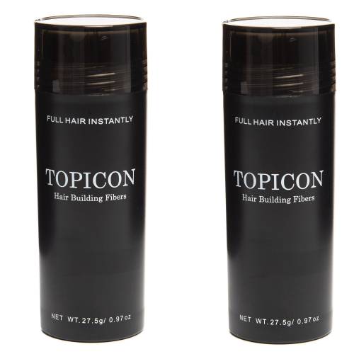 TOPICON Siyah Dolgunlaştırıcı Saç Tozu 27,5 gr - 2 ADET