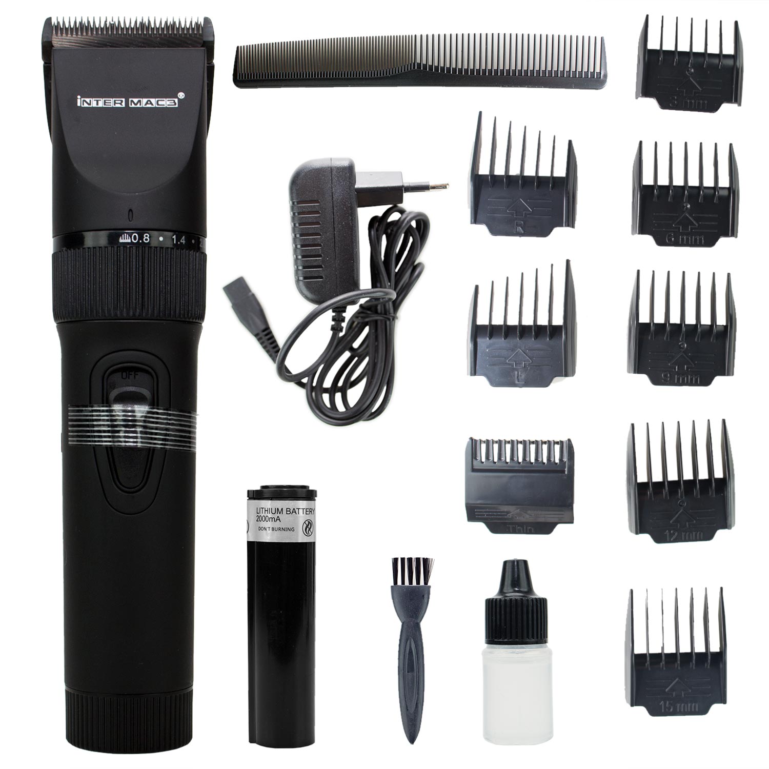 Profesyonel Tıraş Makinesi Saç Sakal İnter Mac3 TC4800