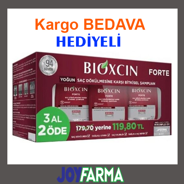 Bioxcin Forte 3 AL 2 Öde Şampuan