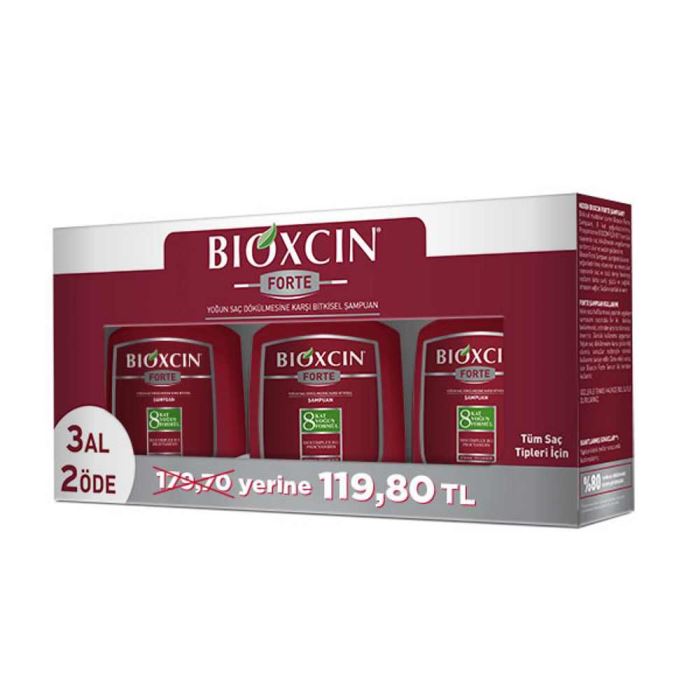 Bioxcin Forte Şampuan 3 al 2 öde  YENİ ÜRÜN ECZANEDEN