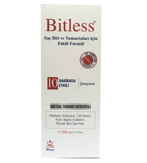 Bitless Bit Şampuanı 200 ML Tarak Hediyeli