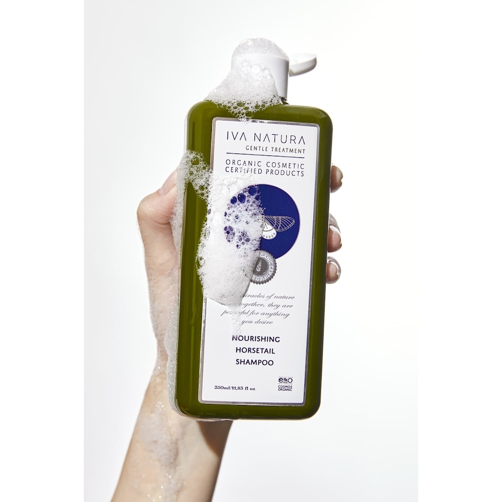 Iva Natura Organik Kuru Saçlar için Besleyici Şampuan 350 ML