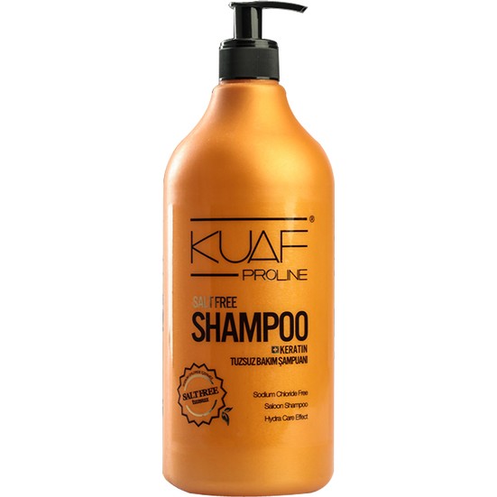 Kuaf Keratin Bakımı Için Tuzsuz Sülfatsız Saç Bakımı Şampuanı