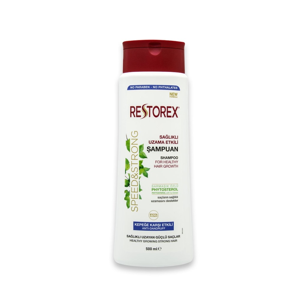 Restorex Kepeğe Karşı Etkili Sağlıklı Uzama Etkili Şampuan 500 ML