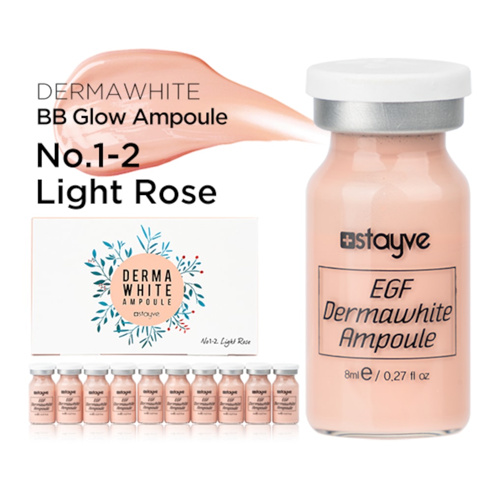 Stayve Bb No1-2 Light Rose Glow Meso Kalıcı Fondöten Tekli Flakon