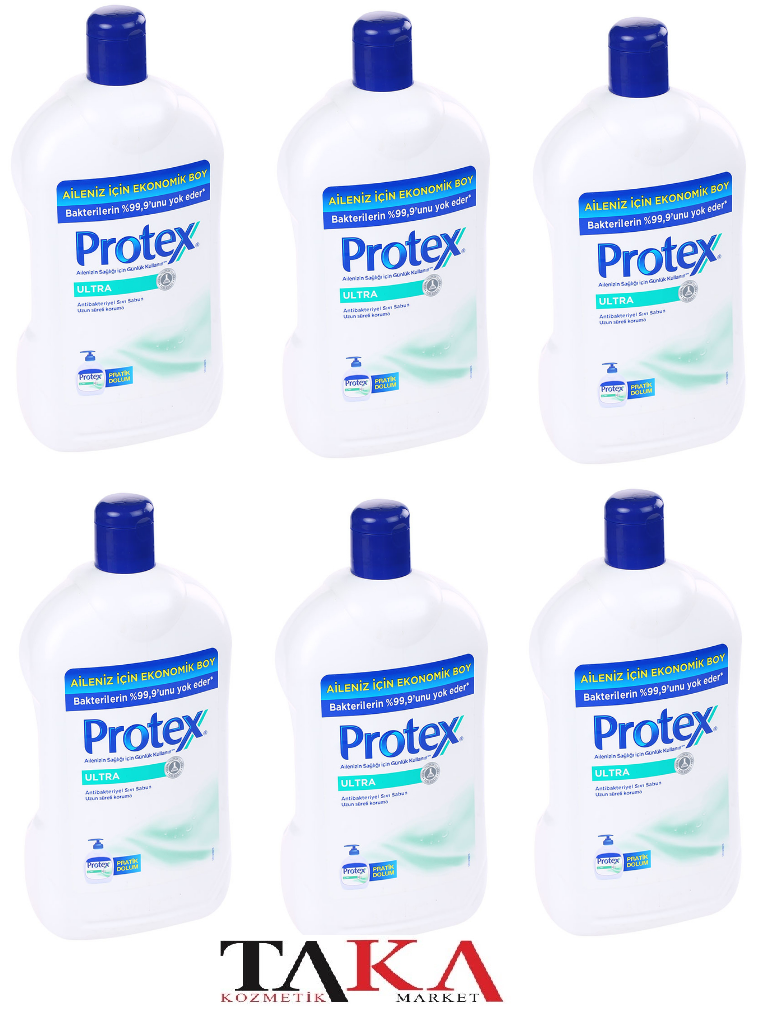 Protex Sıvı Sabun 1500 Ml Ultra 6'lı Fırsat Paketi