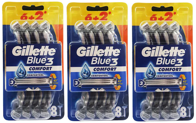 Gillette Blue 3 Comfort Kullan At Traş Bıçağı 24 Adet