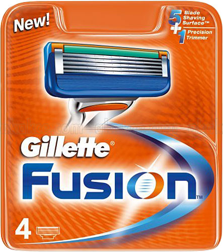 Gillette Fusion 4'lü yedek