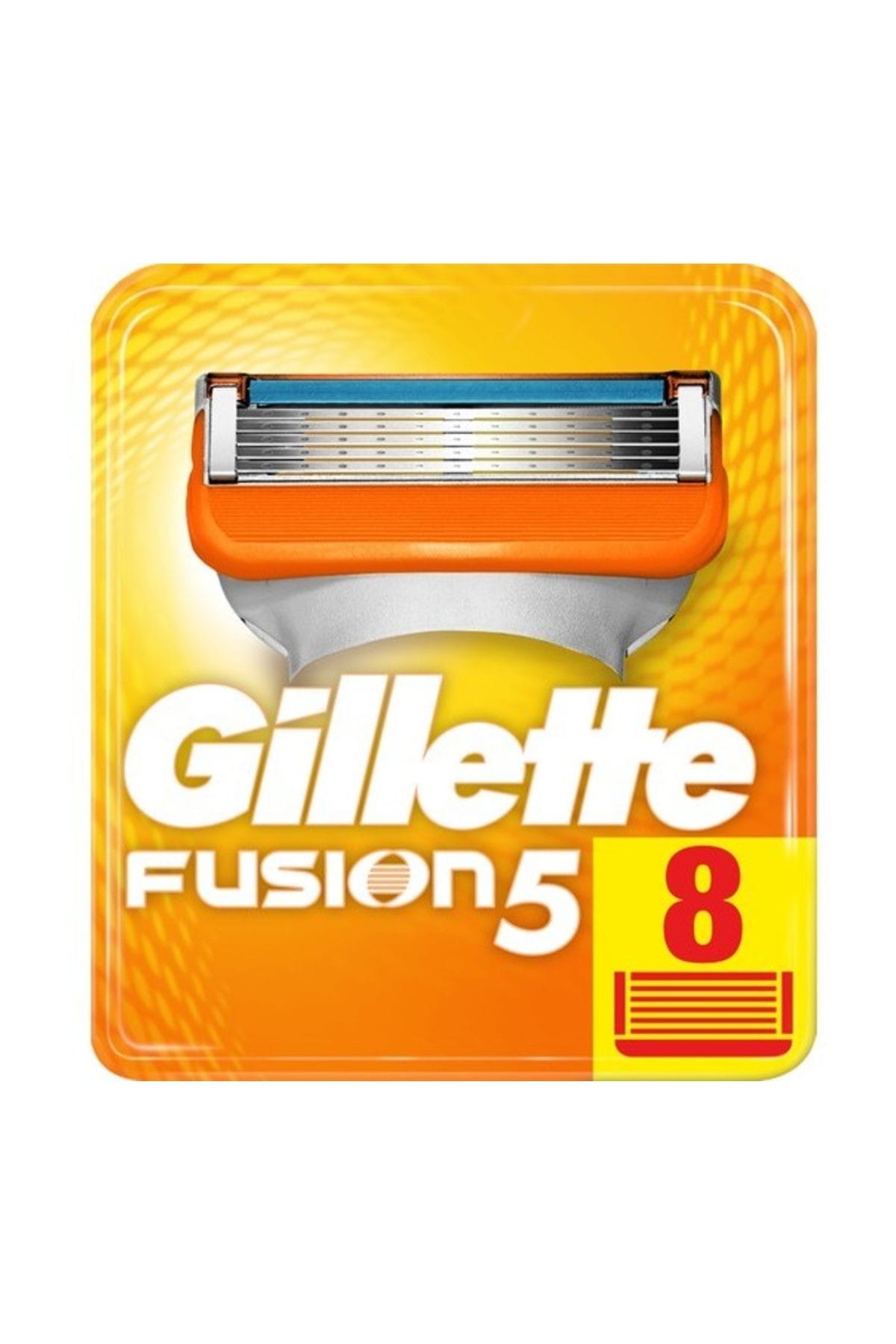 Gillette Fusion 8'li Yedek Tıraş Bıçağı Karton Paket