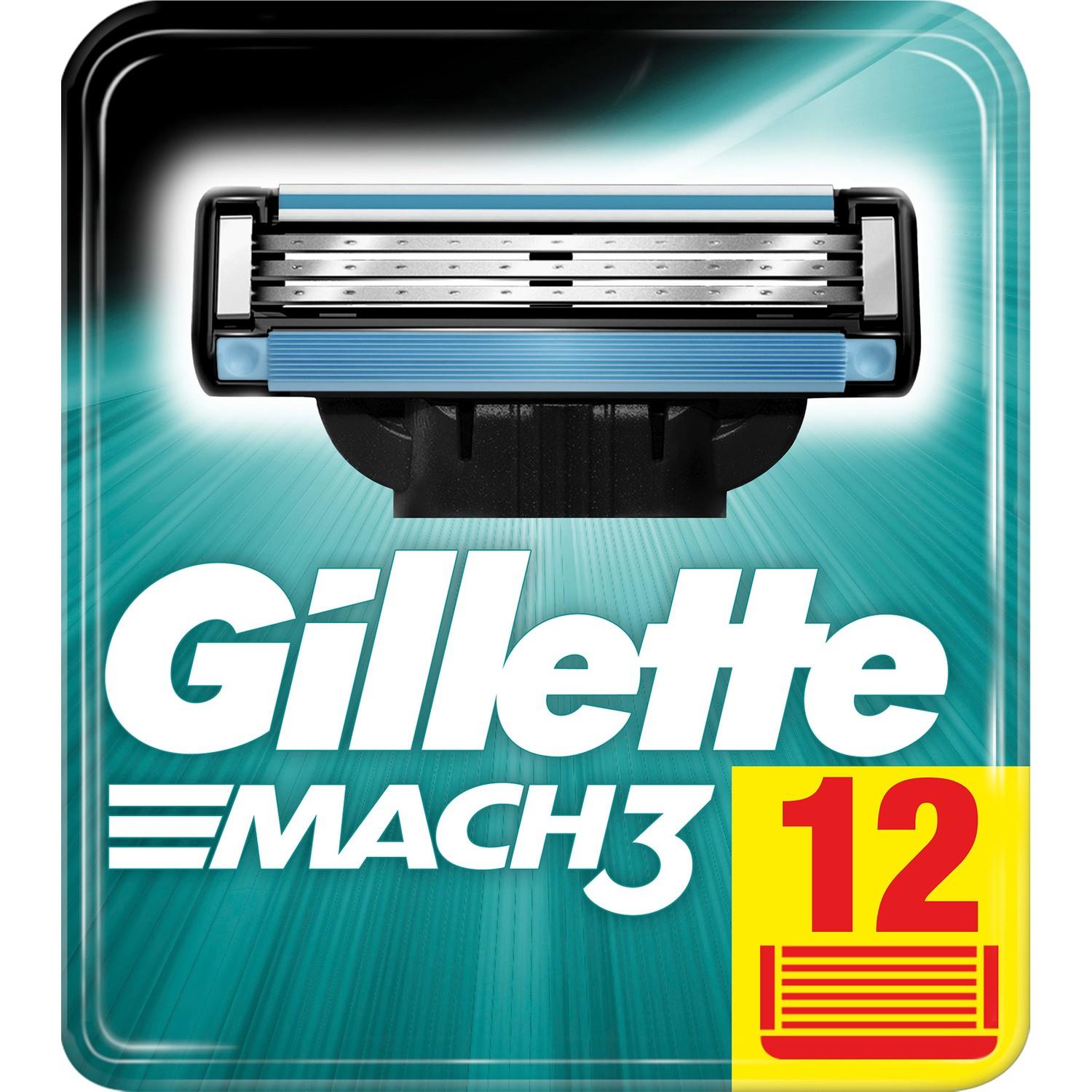 Gillette Mach3 12 li Yedek Tıraş Bıçağı
