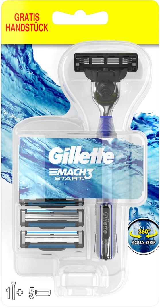 Gillette Mach3 Start Tıraş Makinesi 5 Yedek Hediyeli