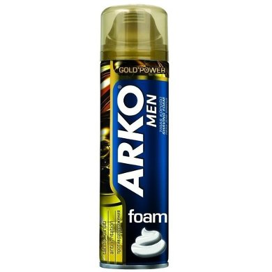 Arko Men Tıraş Köpüğü Gold Power 200 ml