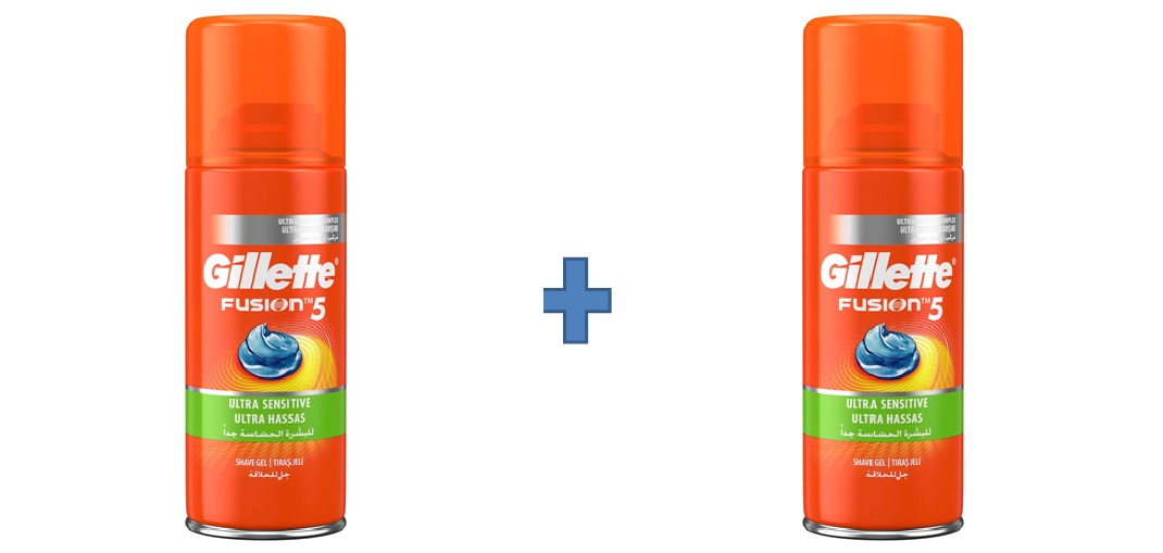 Gillette Fusıon Ultra Hassas Sensitive Traş Jeli 75 ml (2 Adet)