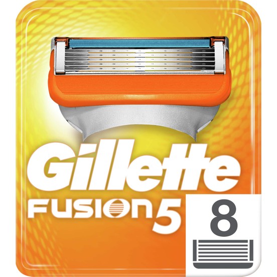 Gillette Fusion Yedek Tıraş Bıçağı 8'li