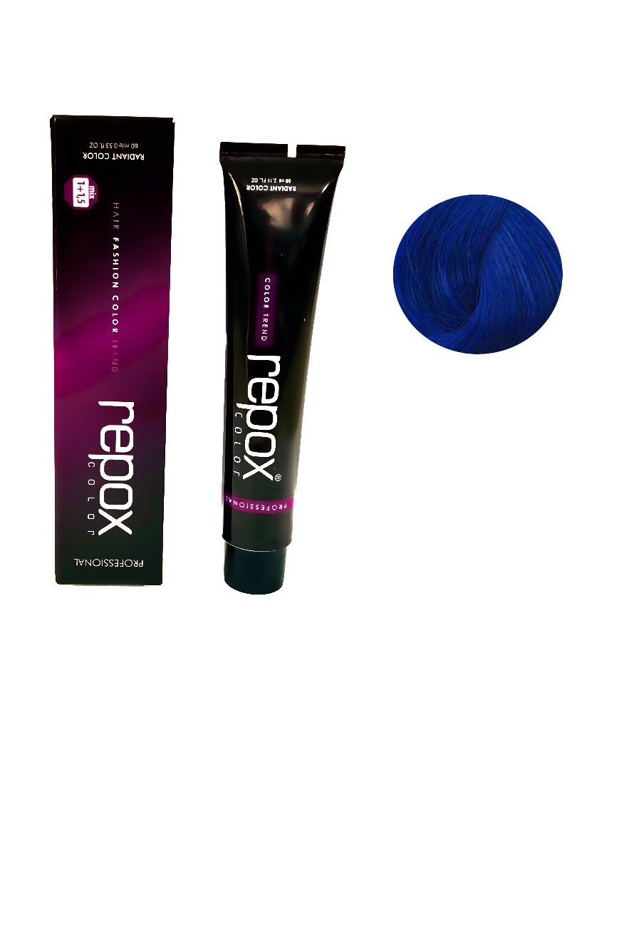 Repox Kalıcı Saç Boyası 60 Ml - Mavi