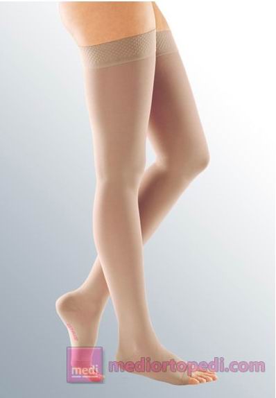 Medi Mediven Duomed-Dizüstü medikal basınç çorabı kesik AT/PANTY