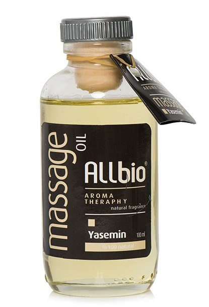 AllBio Aromaterapi Masaj Yağı - Yasemin 100 ml.