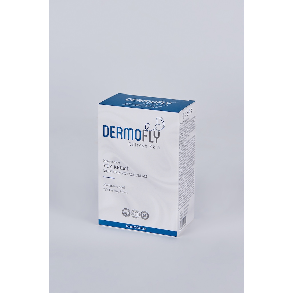 Dermofly Hyaluronic Acid İçerikli Nemlendirici Yüz Kremi 60 ML