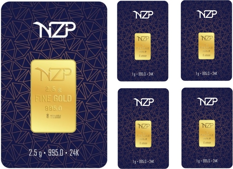 NZP - 6.5 Gr. - 24 Ayar Sertifikalı Külçe Altın
