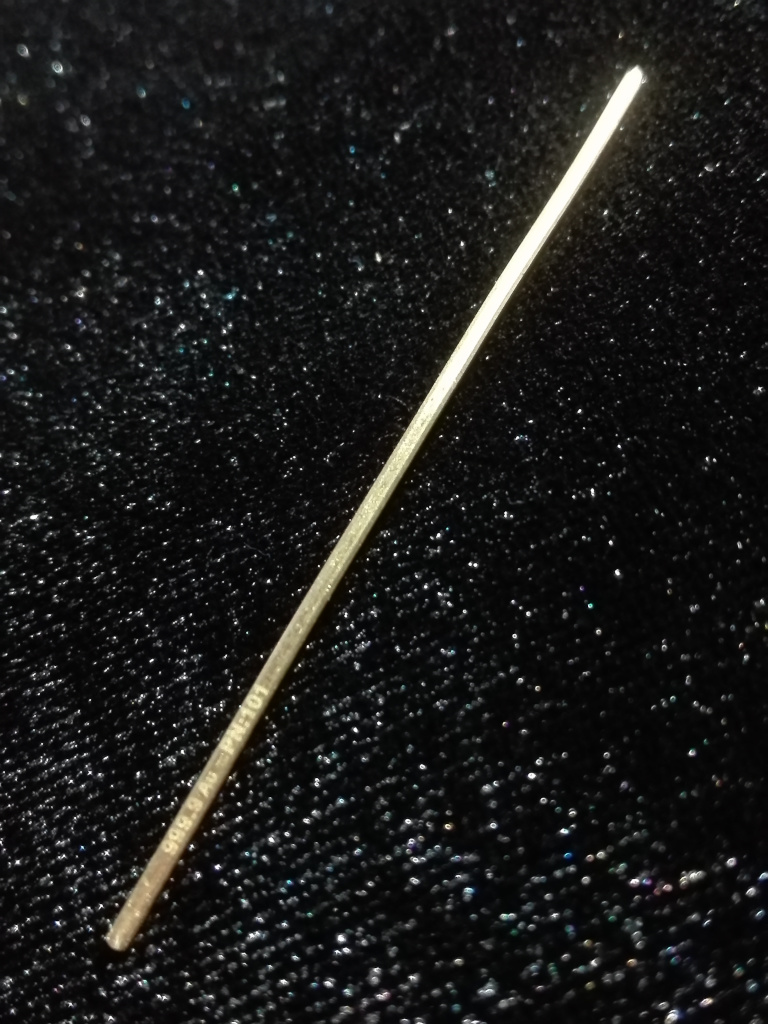 Saf Altın Çubuk (1mm x 5cm)