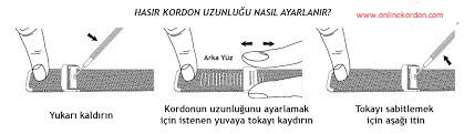 Hasır Kordon Bilek Ayarı