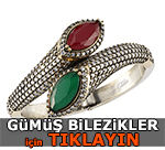 G&uuml;m&uuml;ş Bilezikler i&ccedil;in Tıklayınız
