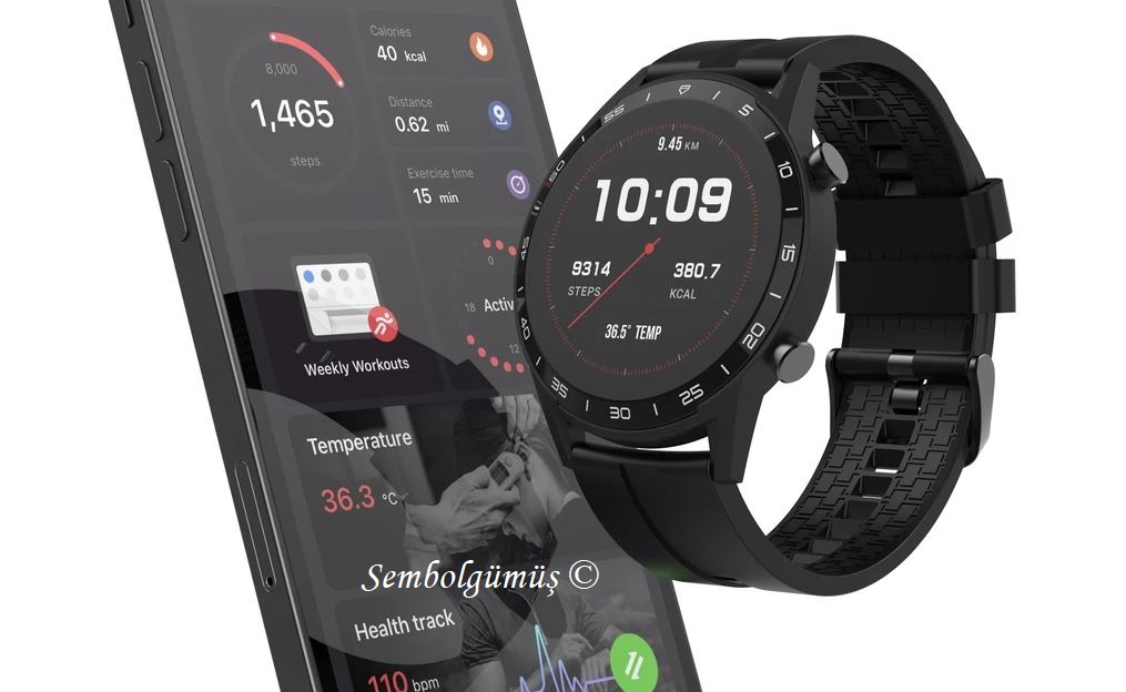 Ferrucci Smart 2021 - Akıllı Saat IOS ve Android Uyumlu -