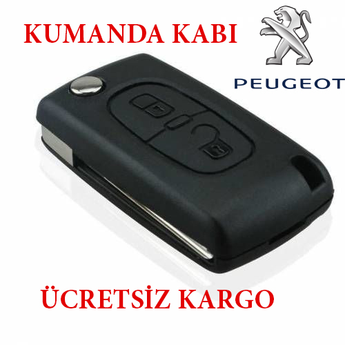 Peugeot Anahtar Kumanda Kabı Sustalı Anahtar Kabı Peugeot Partner