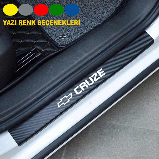Chevrolet Cruze Karbon Kapı Eşiği SÜPRİZ HEDİYELİ