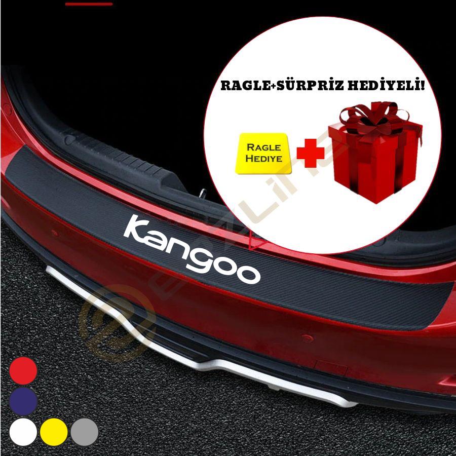 Erzline Renault Kangoo Arka Tampon Bagaj Koruyucu Sticker