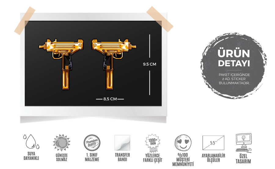 Msl108 Altin Uzi Karikatur Sticker Fiyatlari Ve Ozellikleri