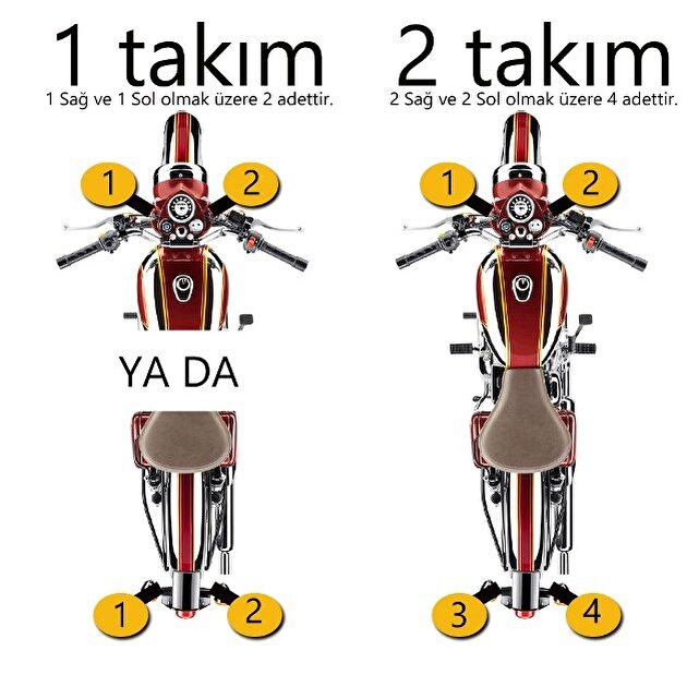 Motosiklet Sinyal Tak M Led Sinyal Fiyatlar Ve Zellikleri