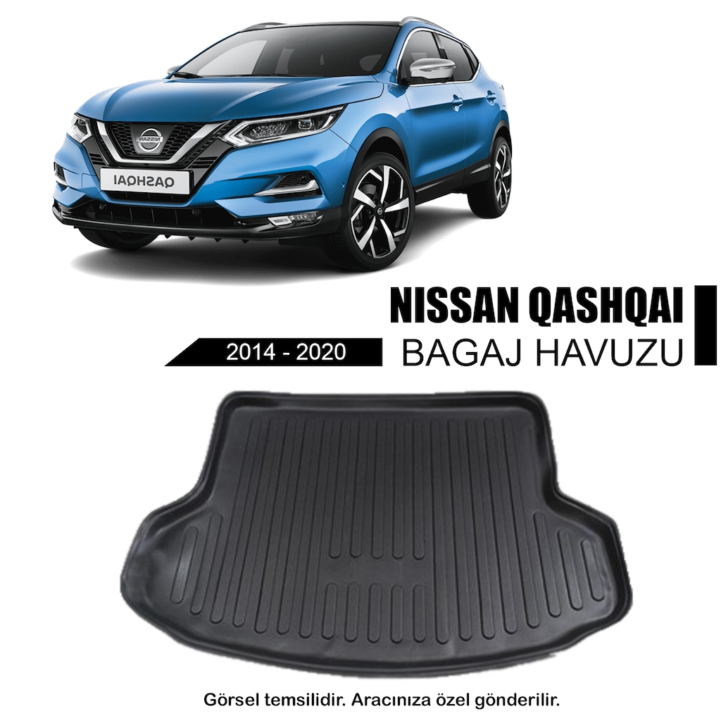 Nissan Qashqai Bagaj Havuzu 3D