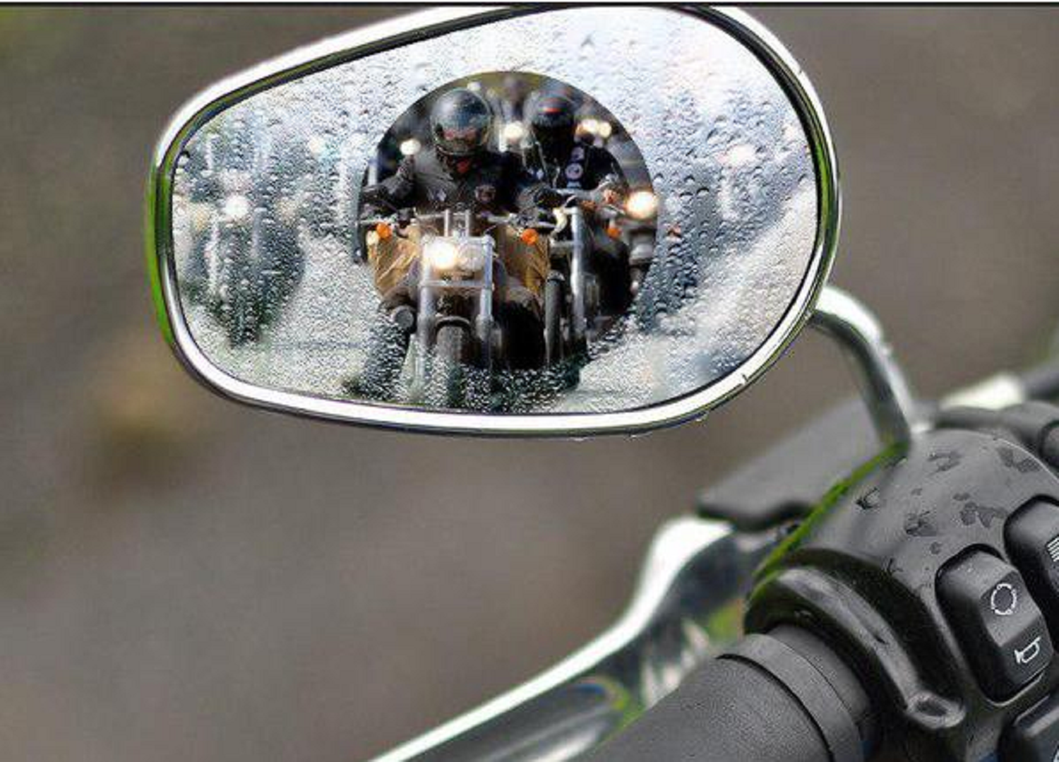HADENGO Motosiklet Ayna Buğu Önleyici Yağmur Önleyici Film