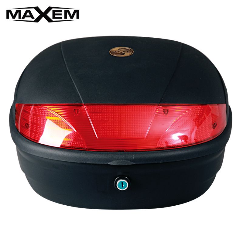 maxem mx-32 32 lt topcase mat siyah - motosiklet arka çanta