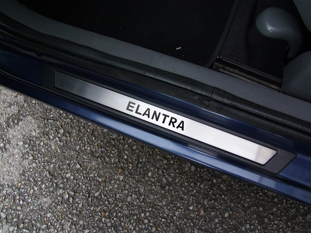 Hyundai Elantra 6 Krom Kapı Eşiği 2016 Üzeri 4 Parça
