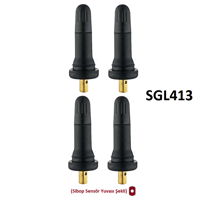 SGL413 Lastik Basınç Sensörü Sibobu (4Adet)