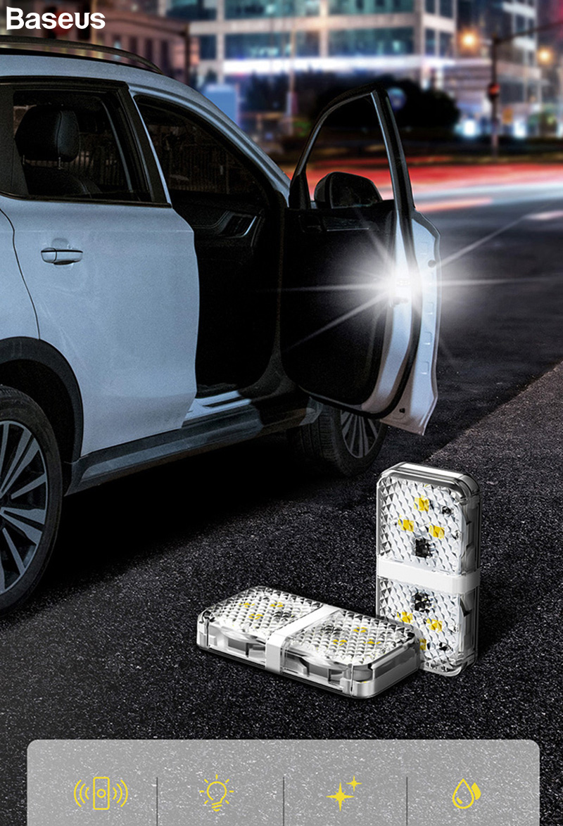 baseus araba arac kapisi acilinca yanan uyari isigi 2 li set d fiyatlari ve ozellikleri