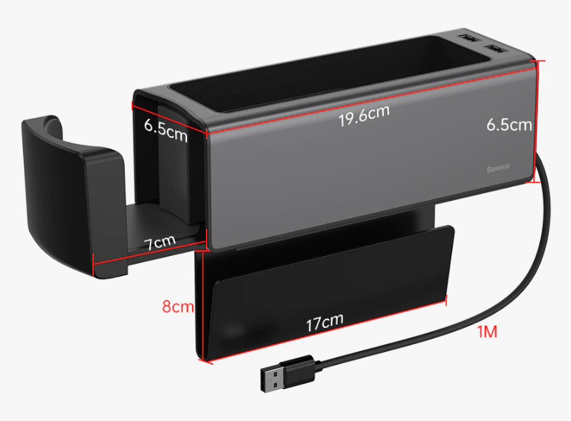 Baseus Deluxe Metal Dual Usb Arac Koltuk Arasi Organizer Fiyatlari Ve Ozellikleri Baseus Deluxe Metal Dual Usb Arac Koltuk Arasi Organizer Fiyatlari Ve Ozellikleri