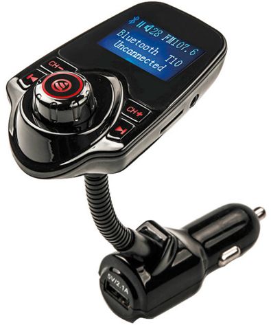 T10 Wireless Bluetooth Araç Kiti Usb Girişli FM Transmitter